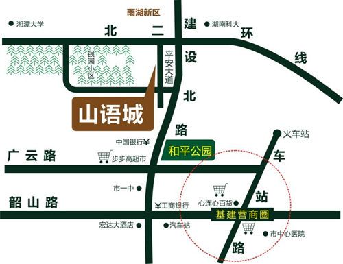 首和山語城位置圖